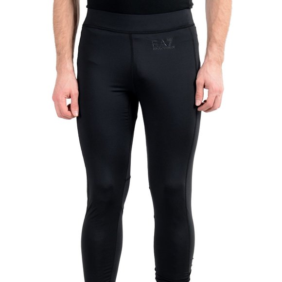 Emporio Armani EA7 "Tech" Stretch Bicycle Leggings - Picture 1 of 4